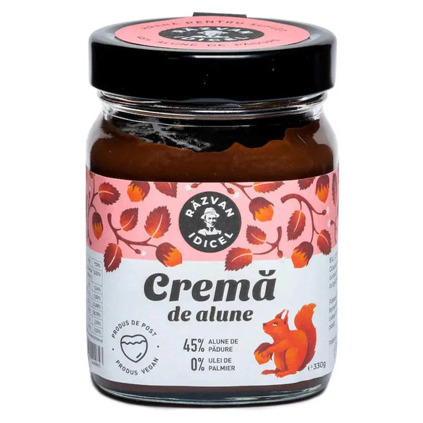 Cremă de alune de pădure cu cacao, 330g | Răzvan Idicel