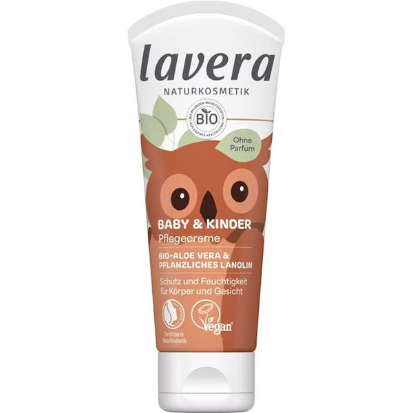 Crema de ingrijire cu aloe vera bio pentru copii, 75ml