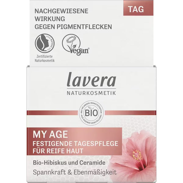 Crema de zi regeneranta My Age cu hibiscus bio si ceramide, 50ml