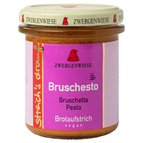 Crema tartinabila vegetala Bruschesto cu bruscheta si pesto, 160g