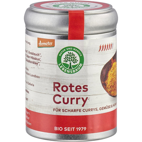 Curry rosu pentru orez legume si carne bio, 55g