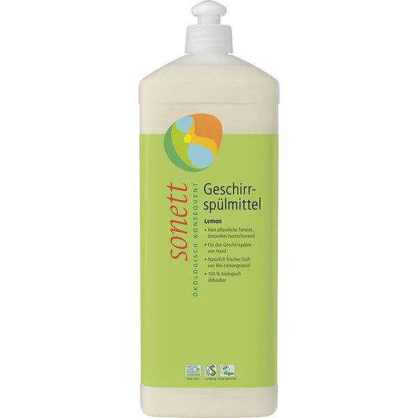 Detergent ecologic pentru spalat vase cu lamaie bio, 1L