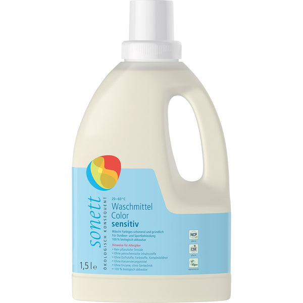 Detergent lichid pentru rufe colorate pentru alergici, 1.5L