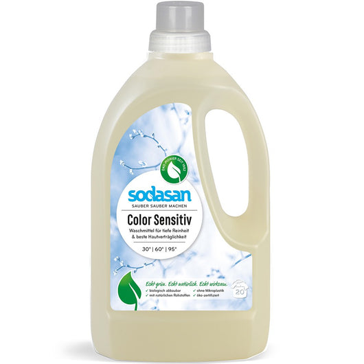 Black Friday - Reduceri Detergent lichid bio pentru rufe colorate senzitiv, 1.5L Promotie - Bioshops.ro