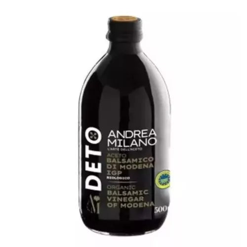 DETO BIO Oțet Balsamic de Modena Nefiltrat, 500ml | Andrea Milano