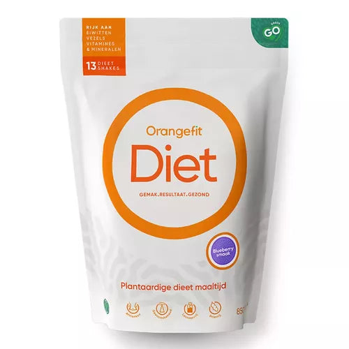 Diet - Pudră pentru Slăbit cu Aromă de Afine, 850g | Orangefit