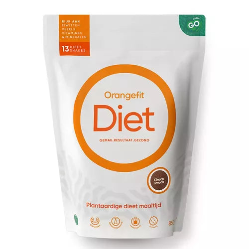 Diet - Pudră pentru Slăbit cu Aromă de Ciocolată, 850g | Orangefit