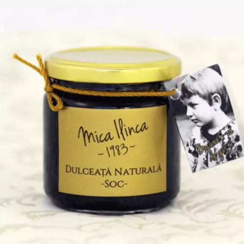 Dulceață Naturală de Soc 70%, 220g | Mica Ilinca