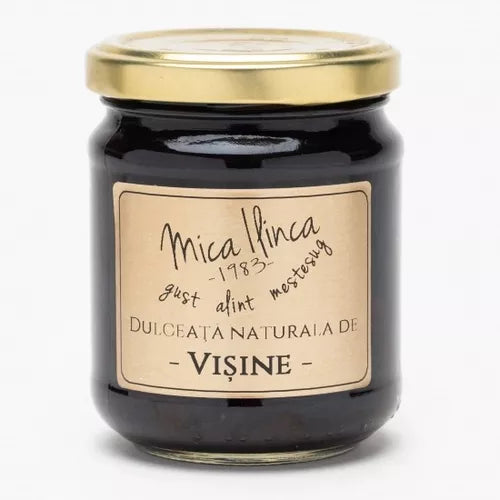 Dulceață Naturală de Vișine 70%, 220g | Mica Ilinca