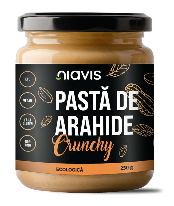 Pasta de Arahide Crunchy Ecologica/BIO 250g