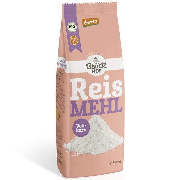 Faina integrala de orez fara gluten, 500g