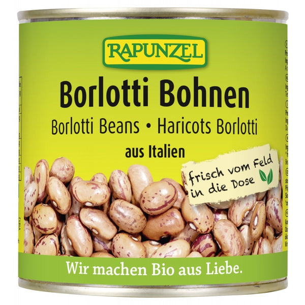 Fasole borlotti bio la conserva, 400g