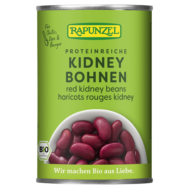 Fasole kidney bio rosie la conserva, 400g