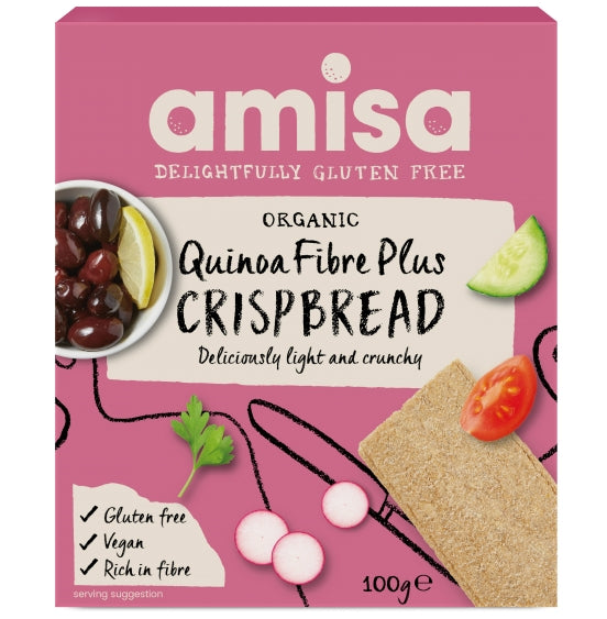 CRISPBREAD (PAINICI) CU QUINOA FIBRE PLUS BIO  100G