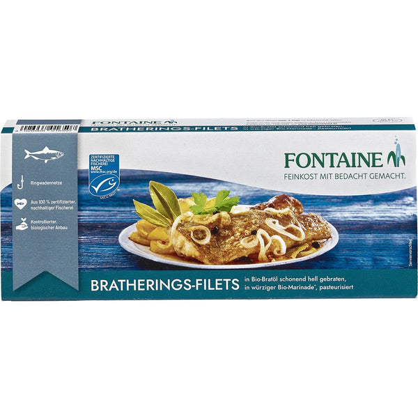File de hering prajit in marinada condimentata, 325g