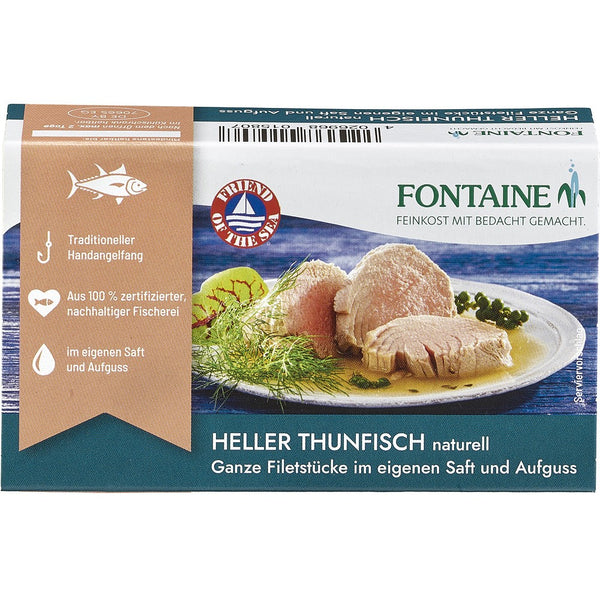 File de ton alb natur, 120g