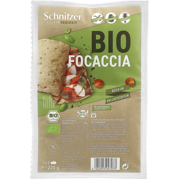 Black Friday - Reduceri Focaccia fara gluten, 220g Promotie - Bioshops.ro