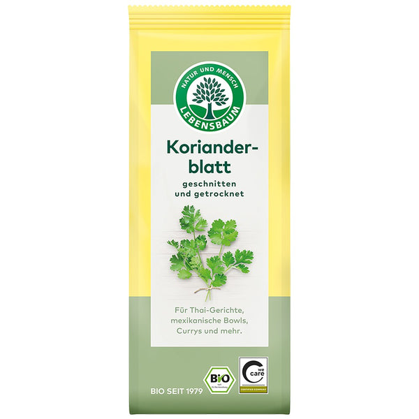 Frunze bio de coriandru taiate si uscate, 12.5g