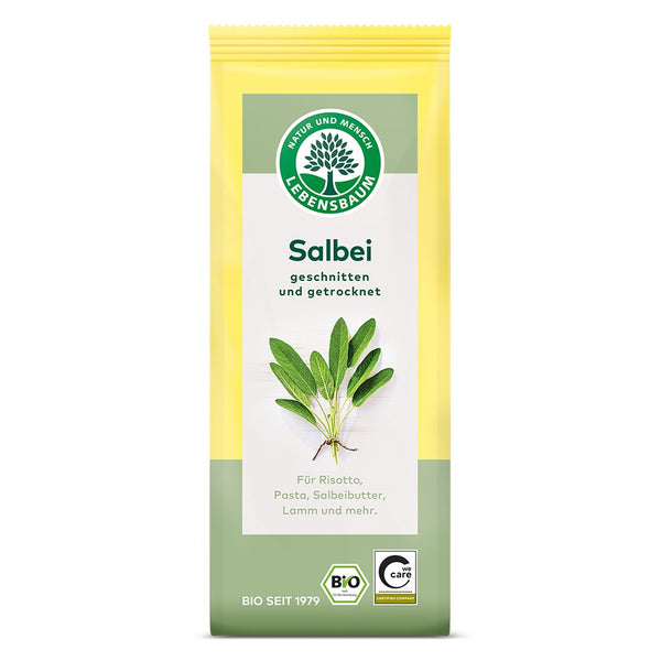 Frunze de salvie tocate bio, 12,5g