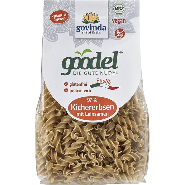 Fusilli bio din naut cu in fara gluten, 250g