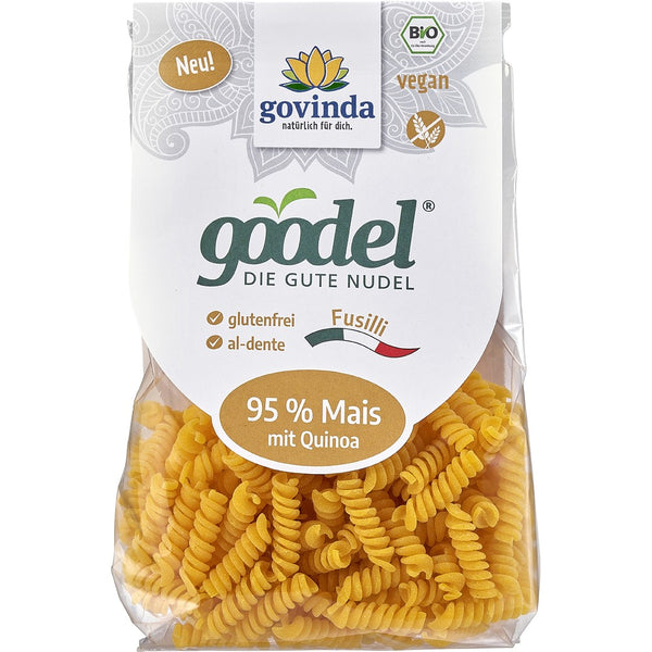 Fusilli bio din porumb cu quinoa fara gluten, 250g