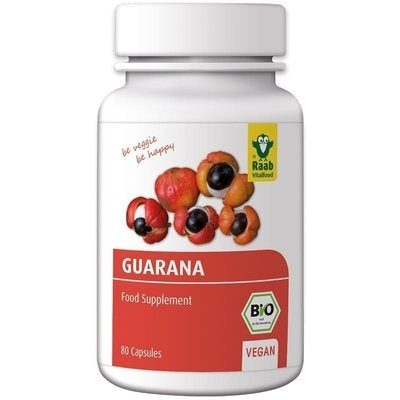 GUARANA BIO 500MG, 80 CAPSULE VEGANE