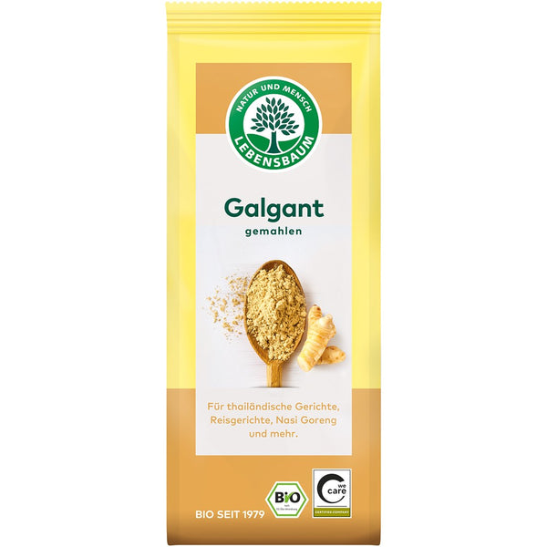 Galangal bio macinat, 40g