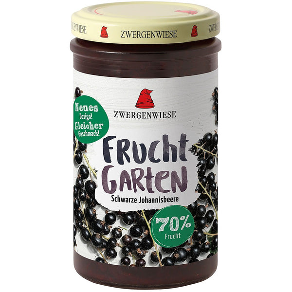 Gem de coacaze negre FARA ZAHAR indulcit cu nectar de agave, 225g