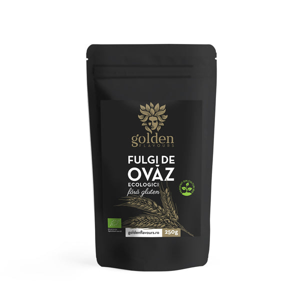 Fulgi de Ovăz Fără Gluten ECO 250 g | Golden Flavours