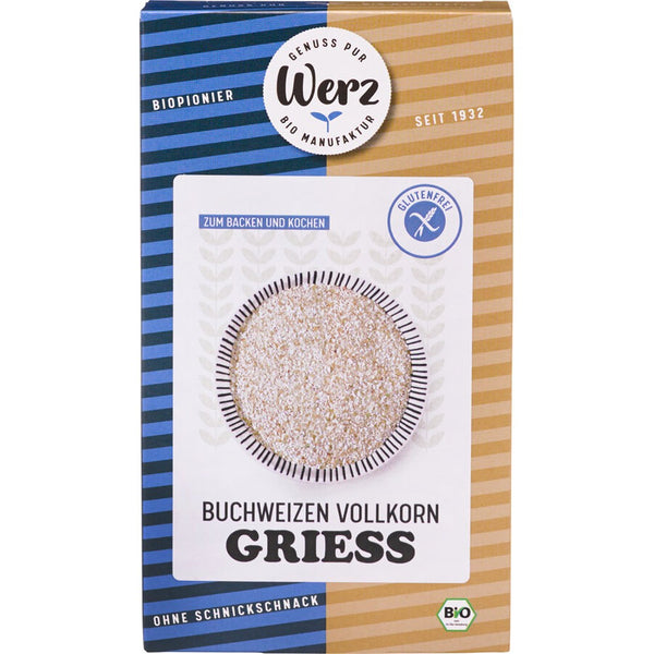 Gris BIO de hrisca integrala fara gluten, 250g