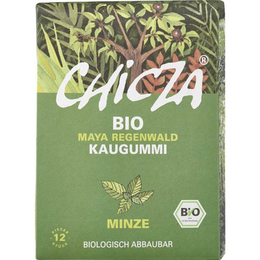 Black Friday - Reduceri Guma de mestecat bio cu menta, 30g Promotie - Bioshops.ro