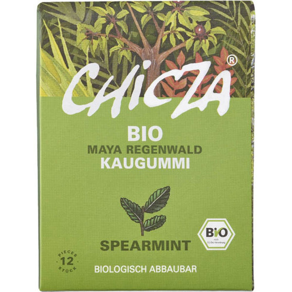 Guma de mestecat bio cu menta piperata, 30g