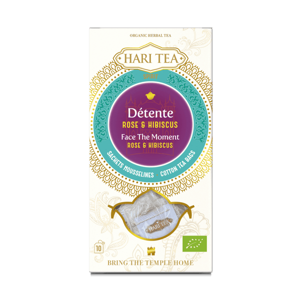 CEAI PREMIUM HARI TEA - FACE THE MOMENT - TRANDAFIRI SI HIBISCUS BIO 10DZ