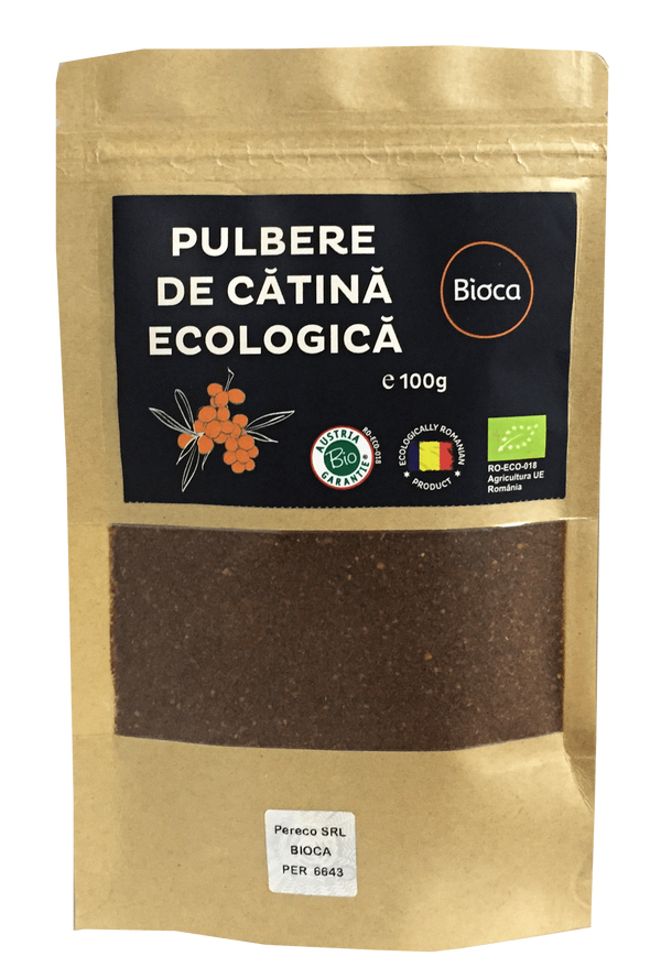 CATINA PULBERE RAW BIO 100G