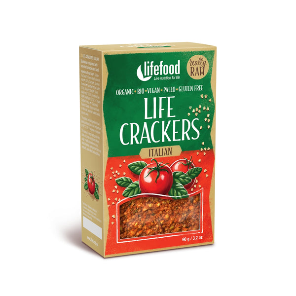 LIFECRACKERS ITALIAN RAW BIO 90G