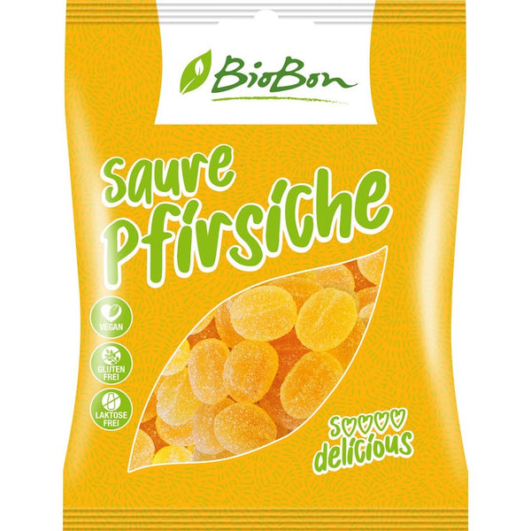 Jeleuri bio piersici acrisoare FARA GLUTEN, 100g