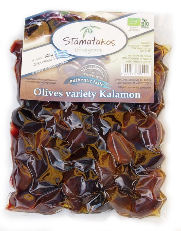 MASLINE KALAMATA VIDATE BIO 500G