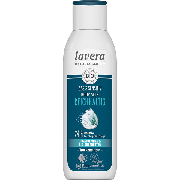 Lapte de corp sensitiv aloe vera bio si unt de shea bio, 250ml