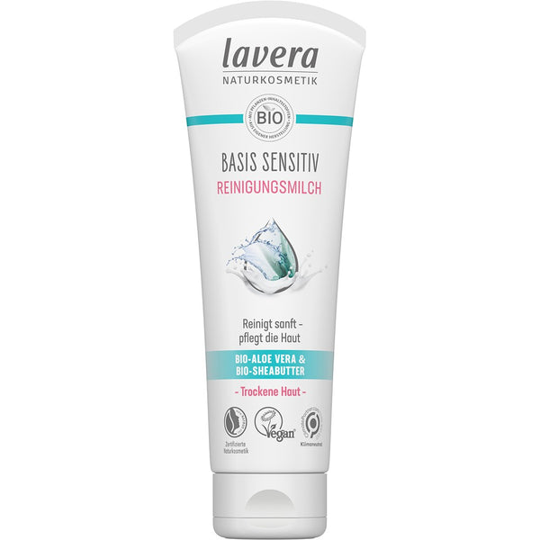 Lapte demachiant cu aloe vera bio si unt de shea bio pentru piele uscata sensitiv , 125ml