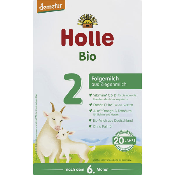 Lapte praf bio de capra pentru sugari 6 luni Formula 2, 400g