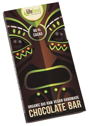 CIOCOLATA CU 80% CACAO RAW BIO 70G