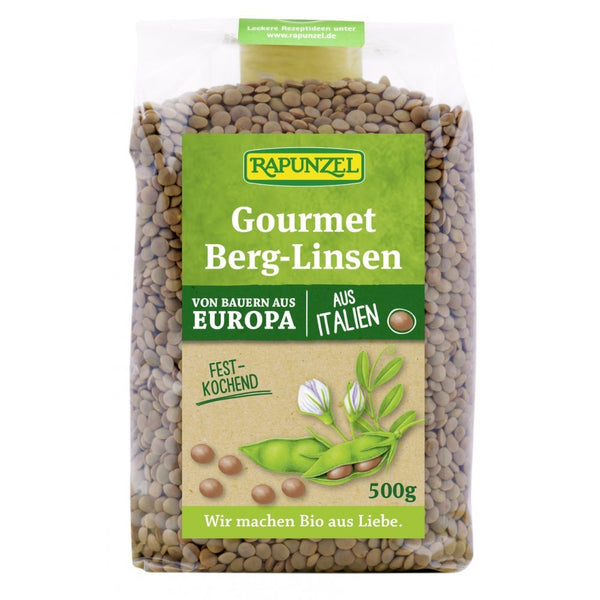 Linte gourmet bio maro, 500g