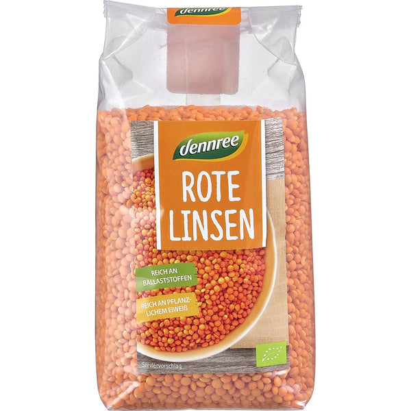 Linte rosie boabe, 500g