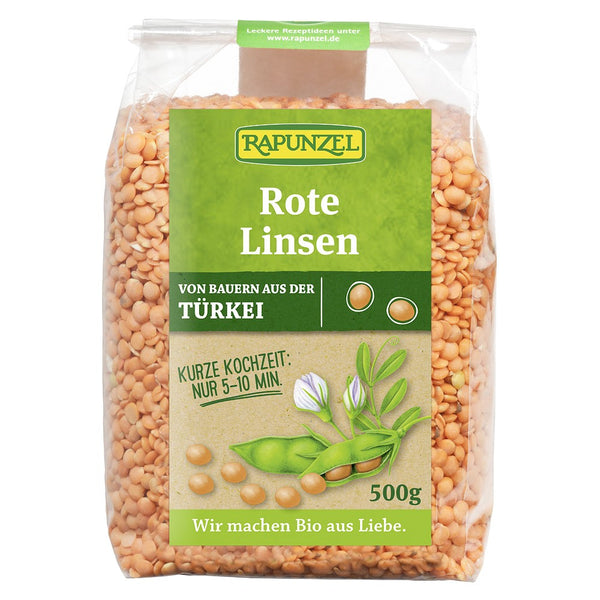 Linte rosie bio decojita, 500g