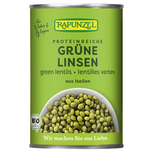 Linte verde bio la conserva, 400g