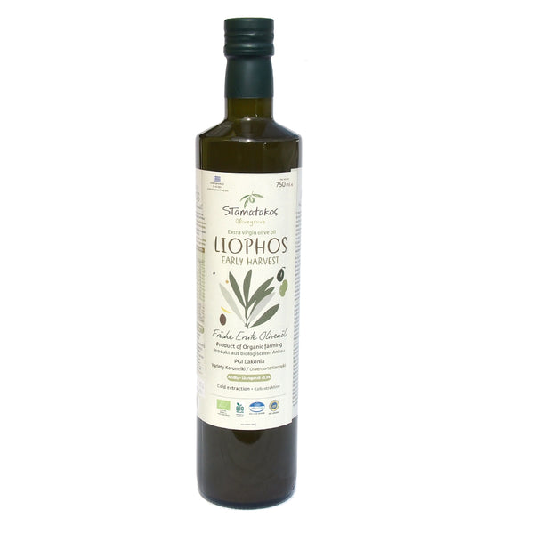 ULEI DE MASLINE EXTRAVIRGIN LIOPHOS EARLY HARVEST BIO 750ML