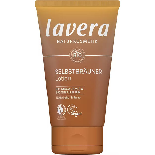 Lotiune autobronzanta pentru corp cu unt de shea bio, 125ml