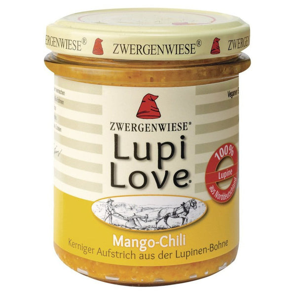 Lupi Love crema tartinabila din lupin cu mango si chili