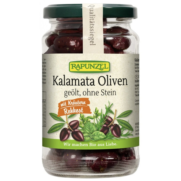 Masline Kalamata cu ierburi aromatice, 170g