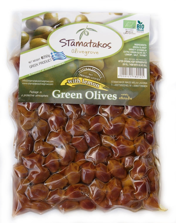 MASLINE VERZI VIDATE BIO 250G